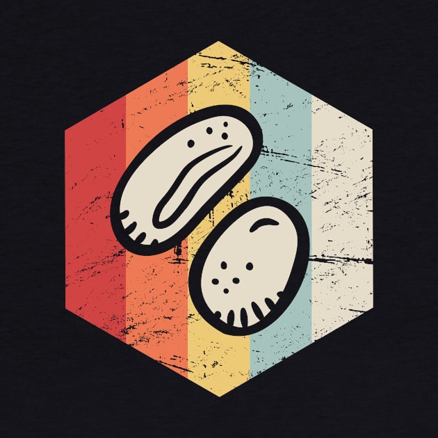 Retro Vintage Lima Bean Farmer Icon by MeatMan